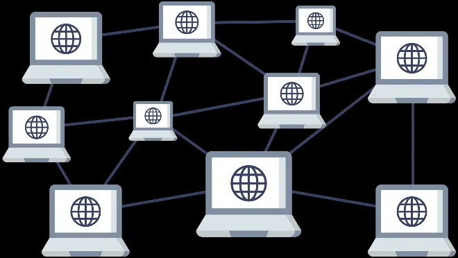 Blockchain Network Nodes (Computers).