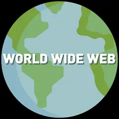 World Wide Web logo.